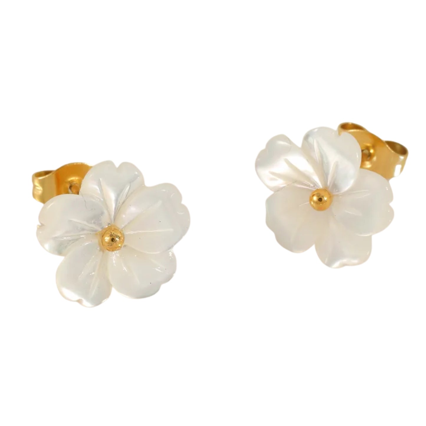Ivory Bloom Earrings